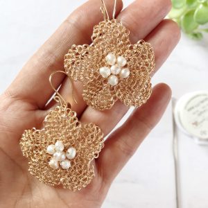 Curso Online – Aros Flores Tejidas con Punto Peruano