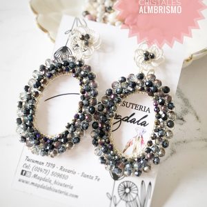  MiniCurso Online – Aros de Cristales Tejidos Joyería Artesanal