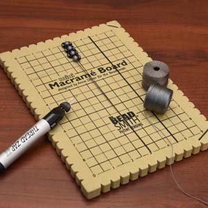 TABLERO DE MACRAME DE BEADSMITH 18 x 26cm - Imagen 2