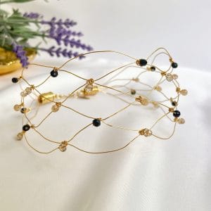 Choker Macramé Chapado en Oro 18k – Hipoalergénico