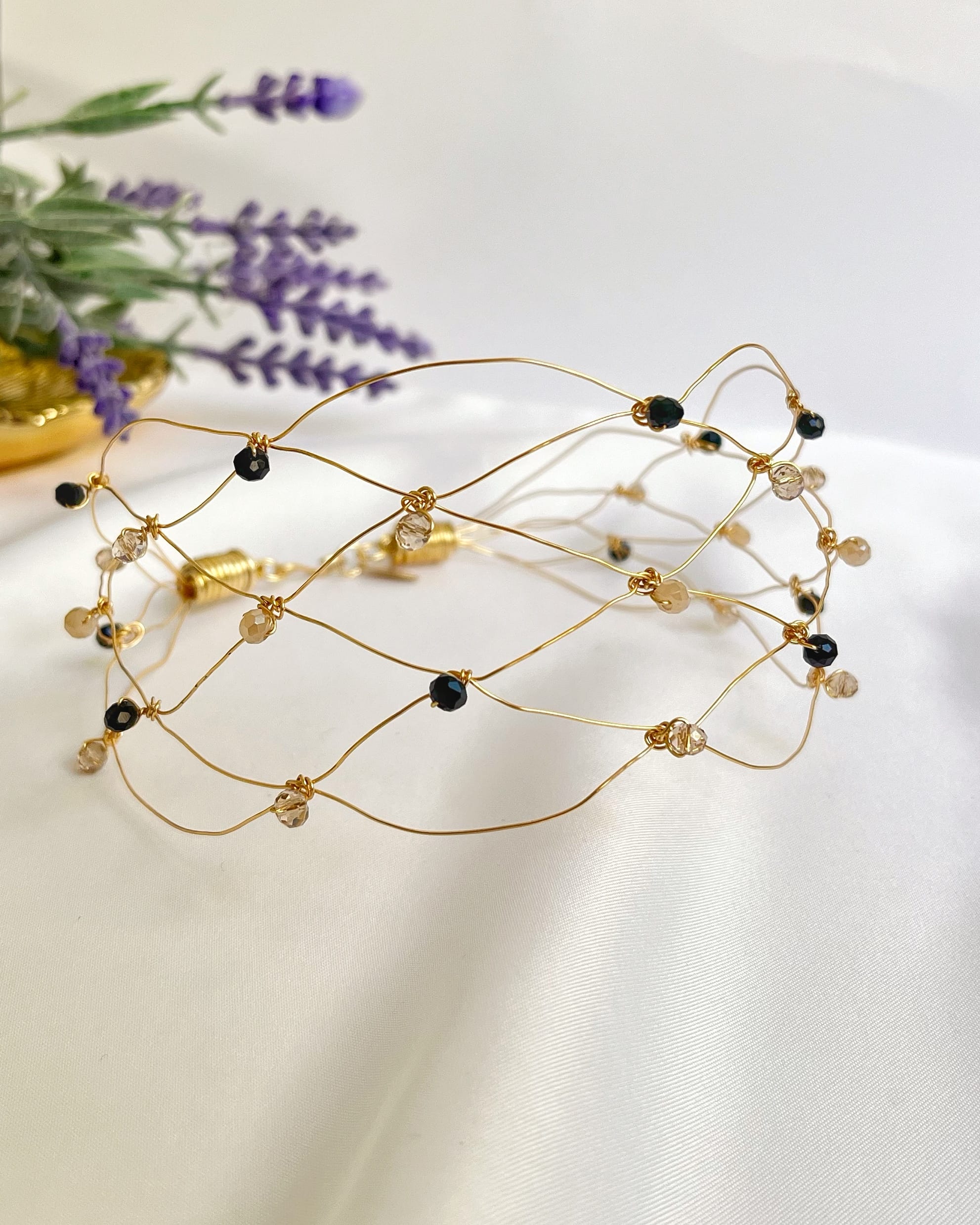 Choker Macramé Chapado en Oro 18k – Hipoalergénico