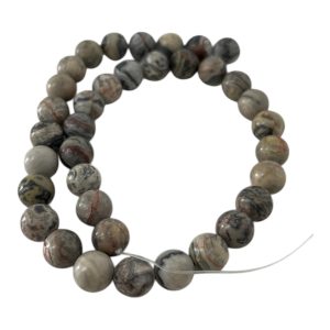 Tira piedra Natural Jaspe 12mm