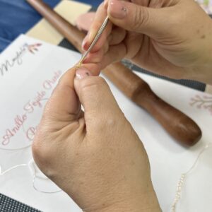 Aprende Joyeria tejida Punto Peruano-Seminario 3 días- Barcelona