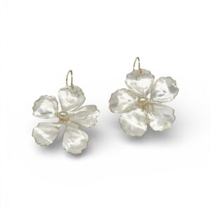 Pendientes flor en resina – Colección HIPNÓTICA