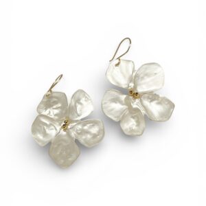 Pendientes flor en resina – Colección HIPNÓTICA