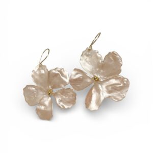 Pendientes flor en resina – Colección HIPNÓTICA