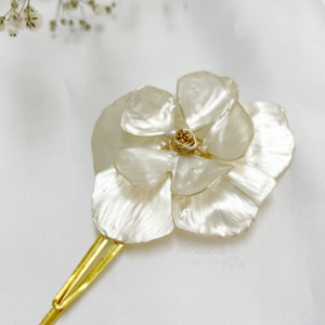 Flor Nácar - Pieza Artesanal