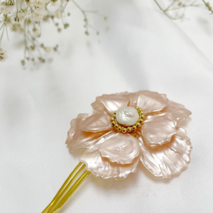 Flor Rose - Pieza Artesanal