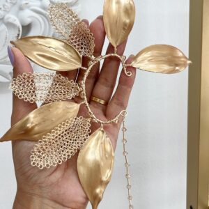 Earcuff Artesanal de Autor – Diseño Exclusivo Hecho a Mano